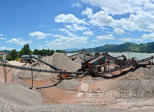 湖南慈利时产220吨河卵石制砂生产线项目